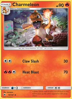 Kaart Charmeleon