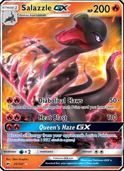 Kaart Salazzle GX
