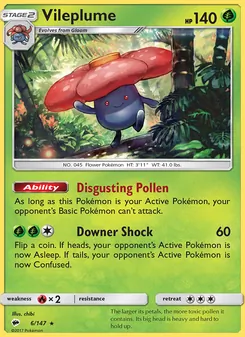Kaart Vileplume
