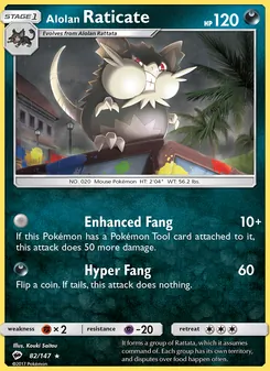 Kaart Alolan Raticate