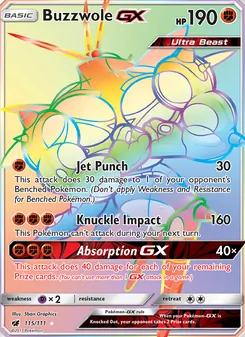 Kaart Buzzwole GX