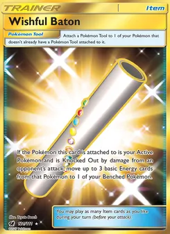 Kaart Wishful Baton