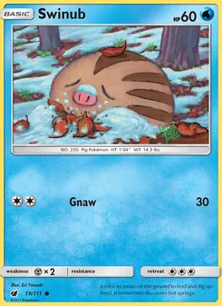 Kaart Swinub