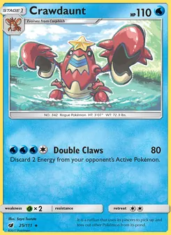 Kaart Crawdaunt