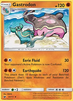 Kaart Gastrodon