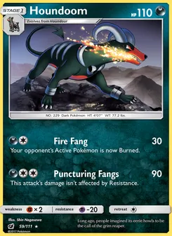 Kaart Houndoom