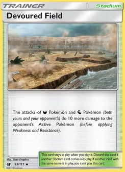 Kaart Devoured Field