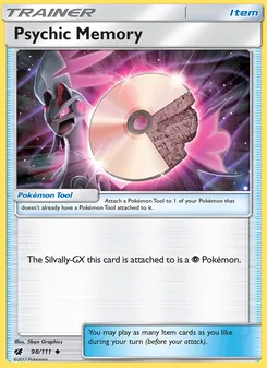 Kaart Psychic Memory