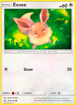 Kaart Eevee