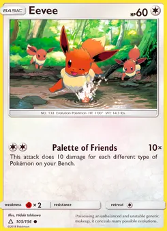 Kaart Eevee