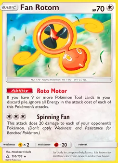 Kaart Fan Rotom