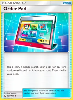 Kaart Order Pad