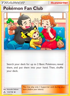 Kaart Pokémon Fan Club