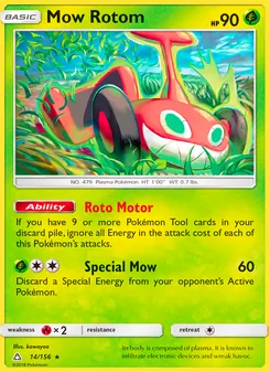 Kaart Mow Rotom