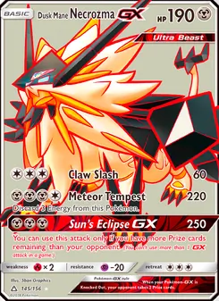 Kaart Dusk Mane Necrozma GX