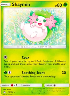 Kaart Shaymin