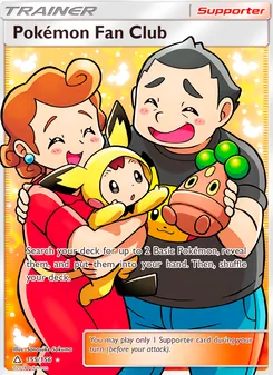 Kaart Pokémon Fan Club