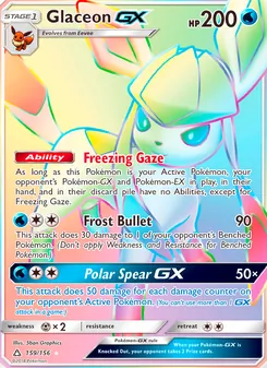 Kaart Glaceon GX