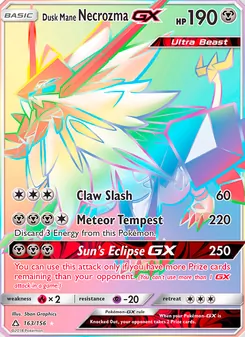 Kaart Dusk Mane Necrozma GX