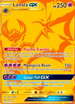 Kaart Lunala GX