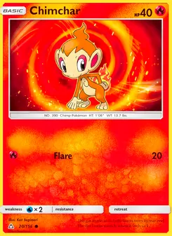 Kaart Chimchar