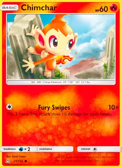Kaart Chimchar