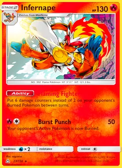 Kaart Infernape