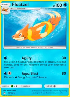 Kaart Floatzel