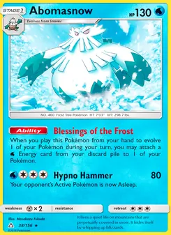 Kaart Abomasnow
