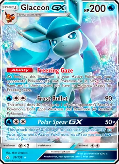 Kaart Glaceon GX