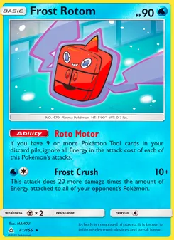 Kaart Frost Rotom