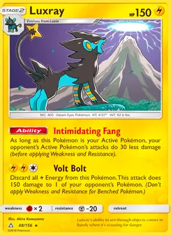 Kaart Luxray