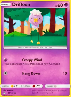 Kaart Drifloon
