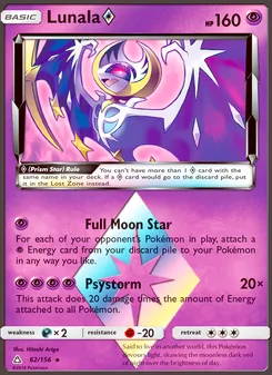 Kaart Lunala ◇