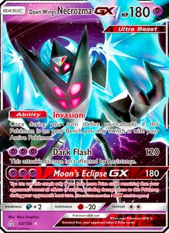 Kaart Dawn Wings Necrozma GX