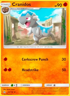 Kaart Cranidos