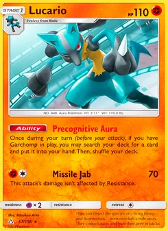 Kaart Lucario