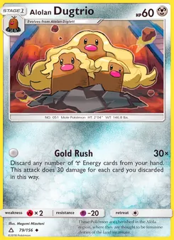 Kaart Alolan Dugtrio