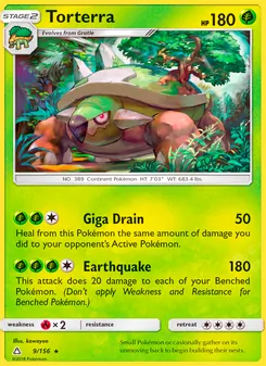Kaart Torterra