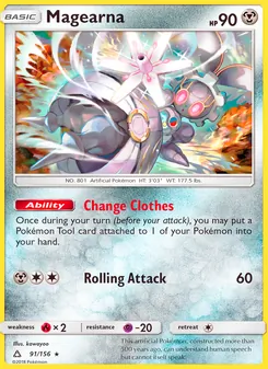 Kaart Magearna