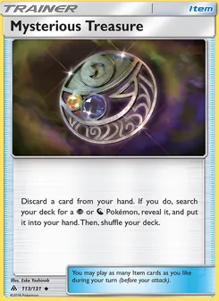 Kaart Mysterious Treasure