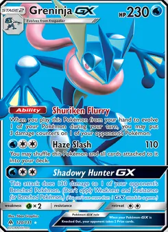 Kaart Greninja GX