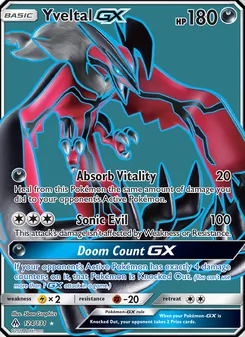 Kaart Yveltal GX