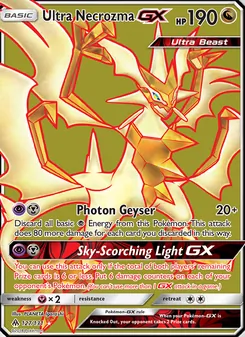 Kaart Ultra Necrozma GX
