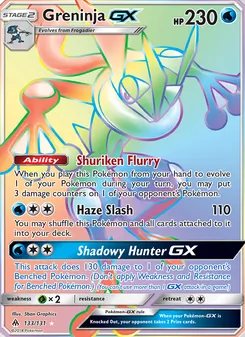 Kaart Greninja GX