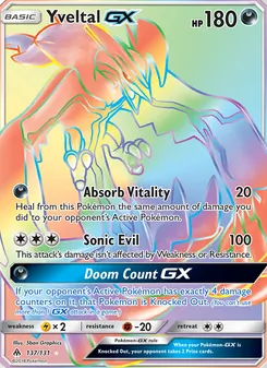 Kaart Yveltal GX