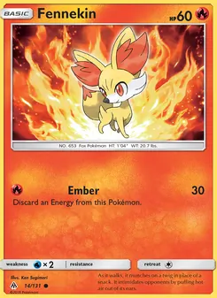 Kaart Fennekin