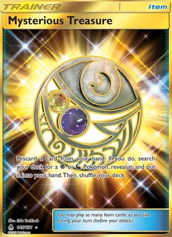 Kaart Mysterious Treasure