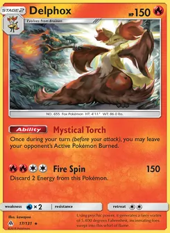 Kaart Delphox