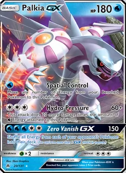 Kaart Palkia GX